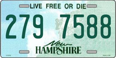 NH license plate 2797588