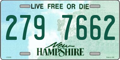 NH license plate 2797662