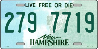 NH license plate 2797719