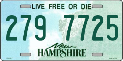 NH license plate 2797725