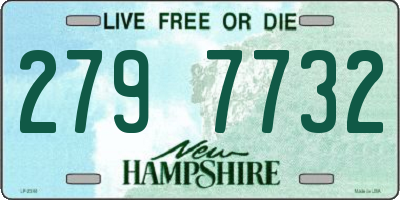 NH license plate 2797732