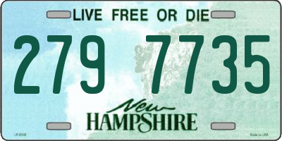 NH license plate 2797735