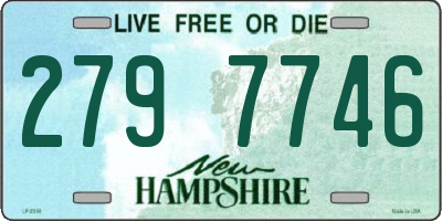 NH license plate 2797746