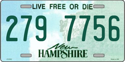 NH license plate 2797756