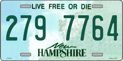 NH license plate 2797764