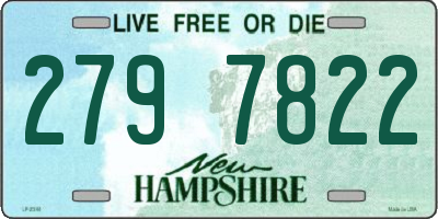 NH license plate 2797822