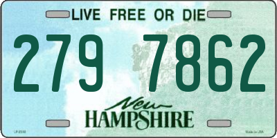 NH license plate 2797862