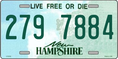 NH license plate 2797884