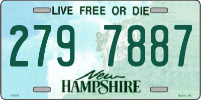 NH license plate 2797887