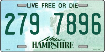 NH license plate 2797896