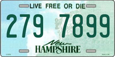 NH license plate 2797899
