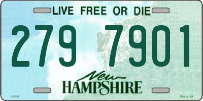 NH license plate 2797901