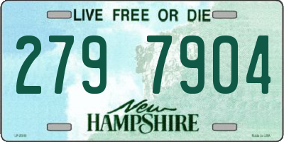 NH license plate 2797904