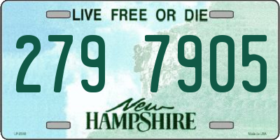 NH license plate 2797905
