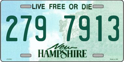 NH license plate 2797913