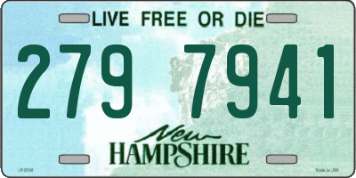 NH license plate 2797941