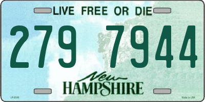 NH license plate 2797944