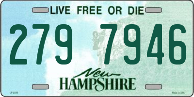 NH license plate 2797946