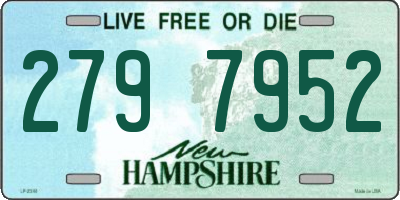 NH license plate 2797952