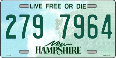 NH license plate 2797964