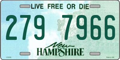 NH license plate 2797966