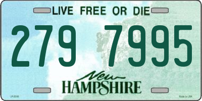 NH license plate 2797995