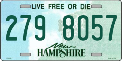 NH license plate 2798057