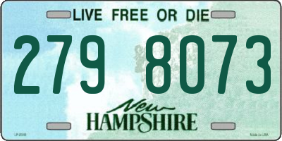 NH license plate 2798073