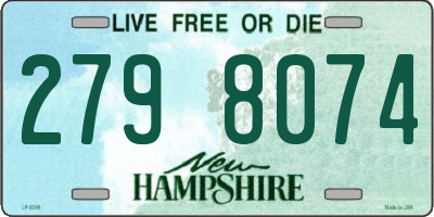 NH license plate 2798074
