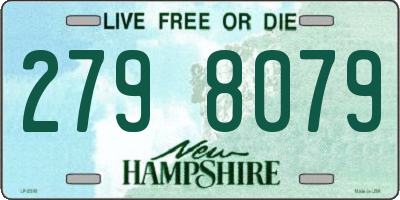 NH license plate 2798079