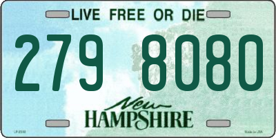 NH license plate 2798080