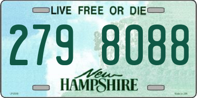 NH license plate 2798088