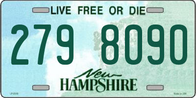NH license plate 2798090