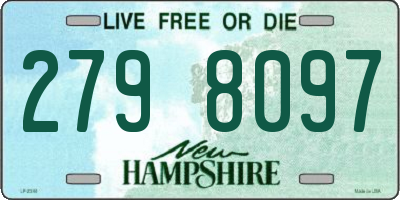 NH license plate 2798097