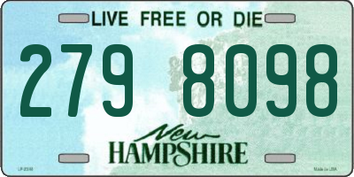 NH license plate 2798098