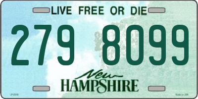 NH license plate 2798099