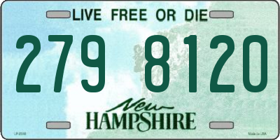 NH license plate 2798120