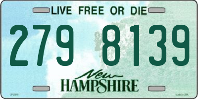 NH license plate 2798139