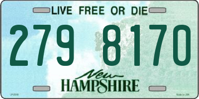 NH license plate 2798170
