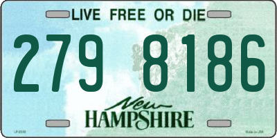 NH license plate 2798186
