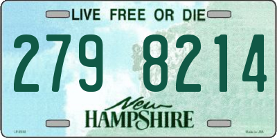 NH license plate 2798214