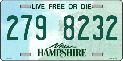 NH license plate 2798232