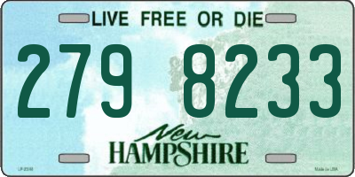NH license plate 2798233