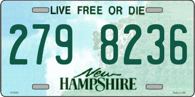 NH license plate 2798236