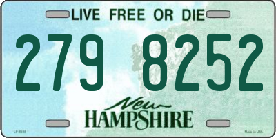 NH license plate 2798252