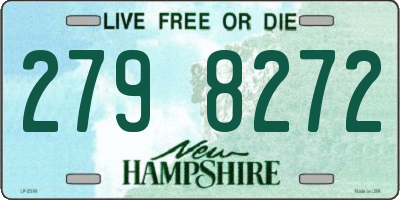 NH license plate 2798272