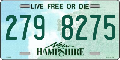 NH license plate 2798275