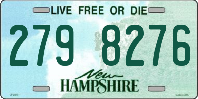 NH license plate 2798276