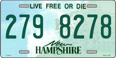 NH license plate 2798278