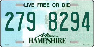 NH license plate 2798294